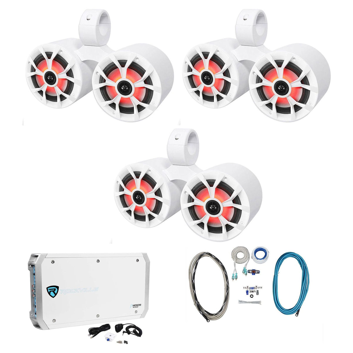 RKL65MBW 3-Pair + DMAC65W + RXM-S6 + RMWK4 3-Pack
