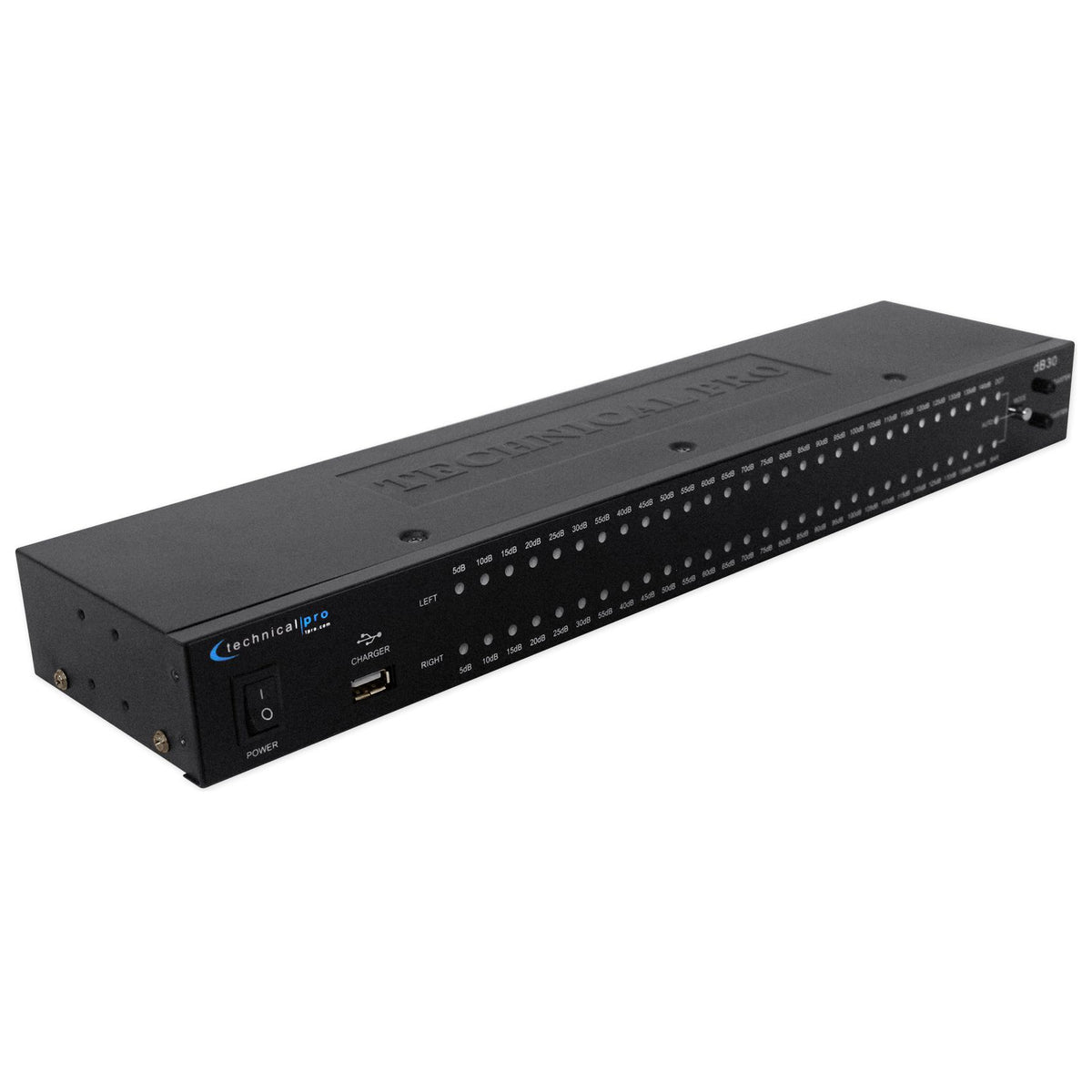 DB30 1U Rack Mount dB Decibel Meter Display