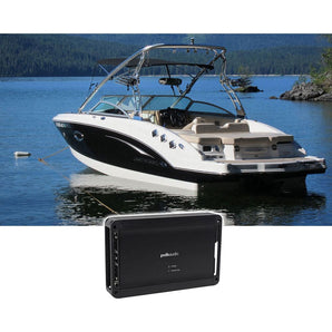 Polk Audio PAD4000.4 800w RMS 4-Channel Marine Amplifier Boat Amp PA D4000.4