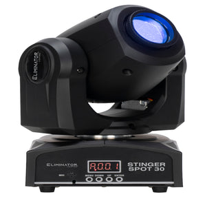 American DJ Eliminator Stinger Spot 30 White LED DMX 30W Moving Head Spot Light