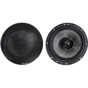 Pair American Bass SQ 6.5"+SQ 3.5" Car Audio Speakers with Neo Swivel Tweeters