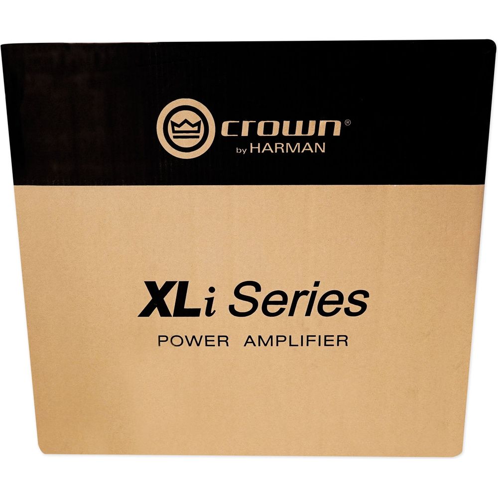 Crown XLi2500 Amplifier + (2) Rockville 1/4in TS to Speakon Cables