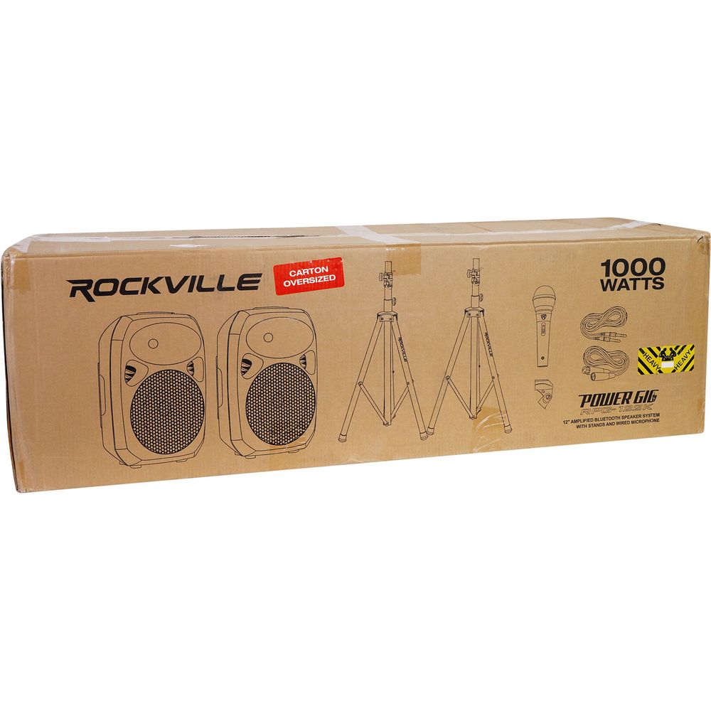 RPG122K 2-Pack + ROCKBOOTH DJ Booth Bundle