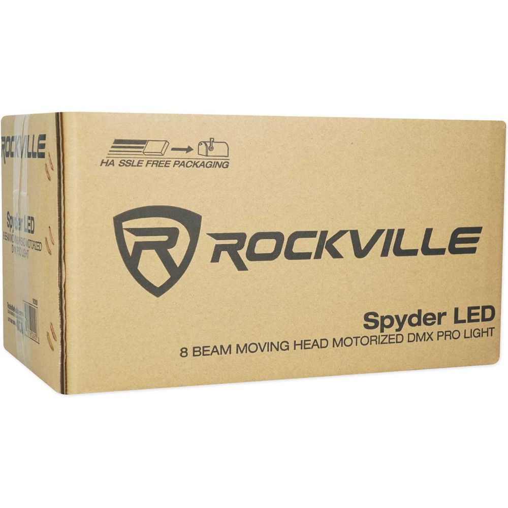 Spyder LED 2-Pack + DMX Cable + Power Link Cable Bundle