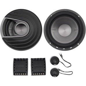 Polk Audio MM6502 6.5” 750w Component Car/Marine/ATV/Motorcycle Speakers+Rockmat