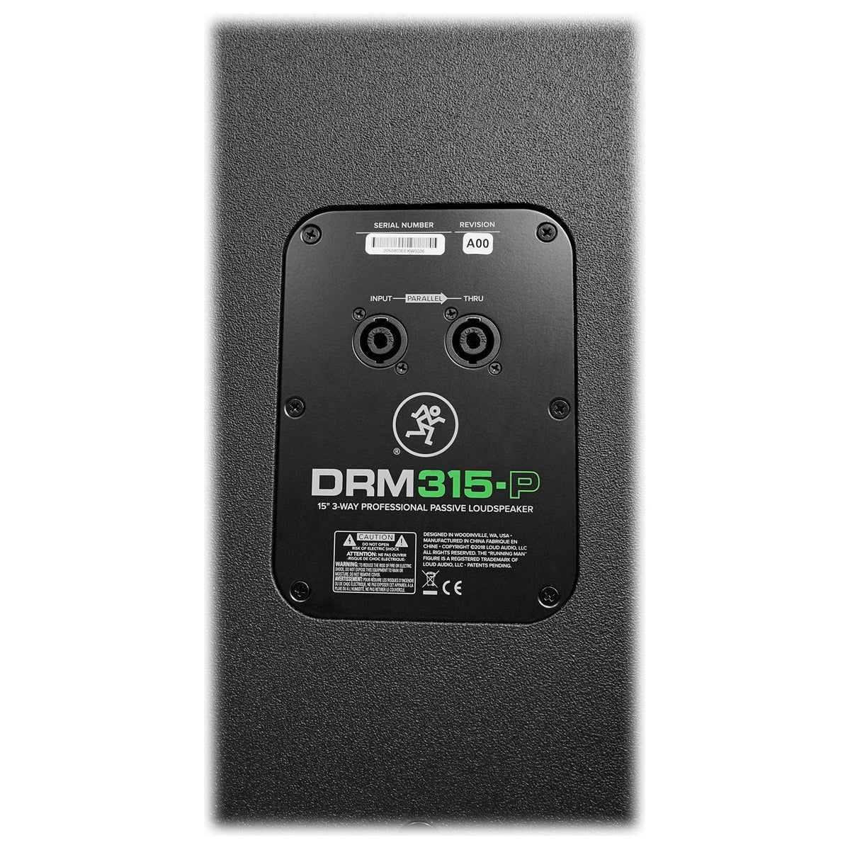 Mackie DRM315-P 15" 2000 Watt 3-way Professional Passive DJ PA Speaker