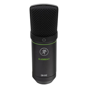 Mackie EM-91C Pro Studio Recording Condenser Microphone Mic+Shock Mount+Cable
