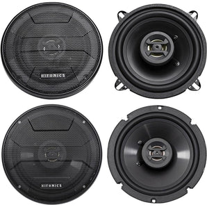 5.25" + 6.5" Hifonics Front + Rear Speaker Replacement For 02-05 Hyundai Accent