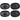 4) American Bass SQ 6.9 6x9"100w RMS Car Audio Speakers with Neo Swivel Tweeters