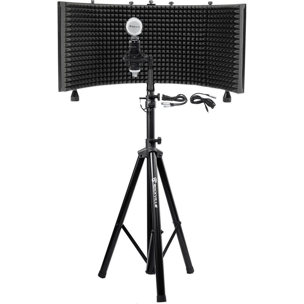 RockShield 3 + RVES05 Tripod Stand + RCM03 Microphone Bundle