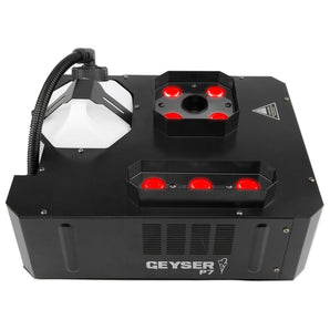 Chauvet DJ GEYSER P7 DMX Fog Machine Fogger, RGBA+UV LED Effects+Wireless Remote