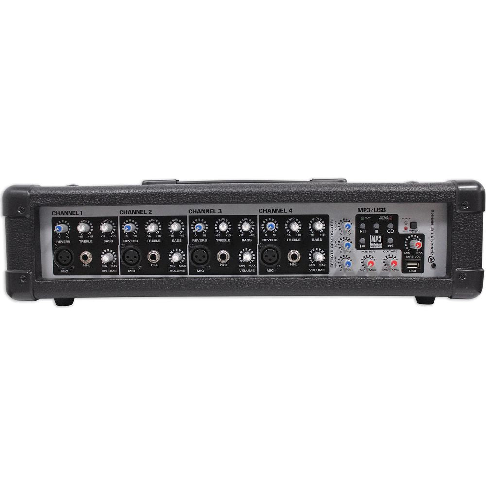 SPG88 8" 2-Pack + RPM45 Powered Mixer Bundle
