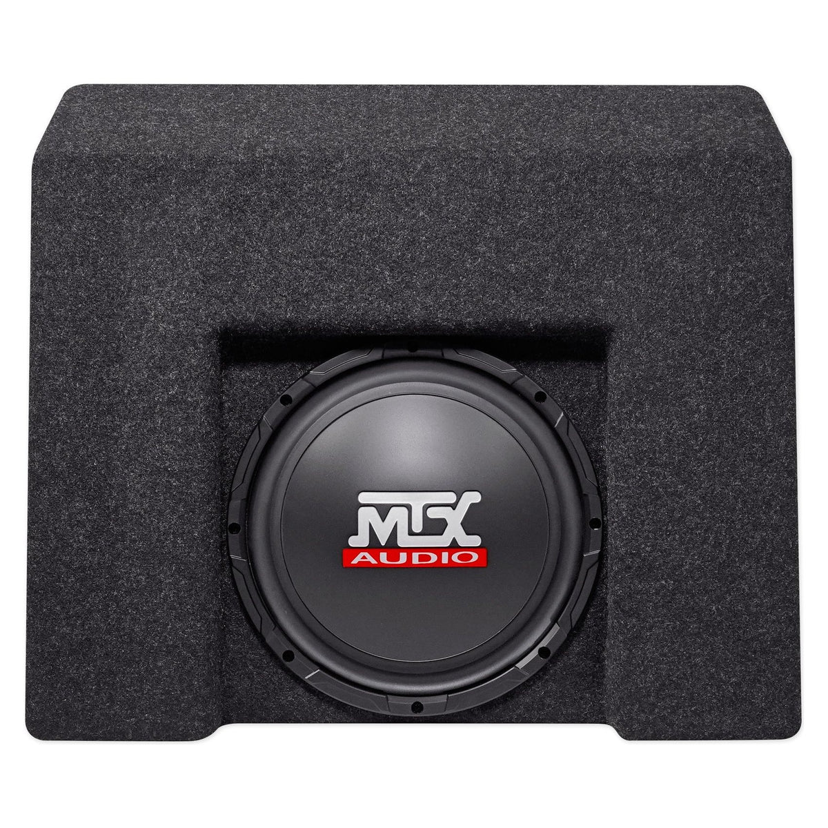 MTX Powered 10" Subwoofer Sub For 2007-2016 Chevrolet Silverado/GMC Sierra Crew