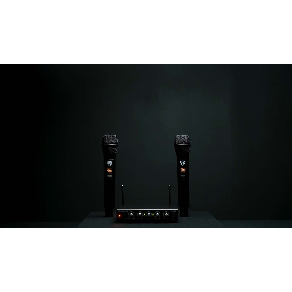 RKI60 Dual UHF Mics + HTS45 5.1 Home Theater Bundle