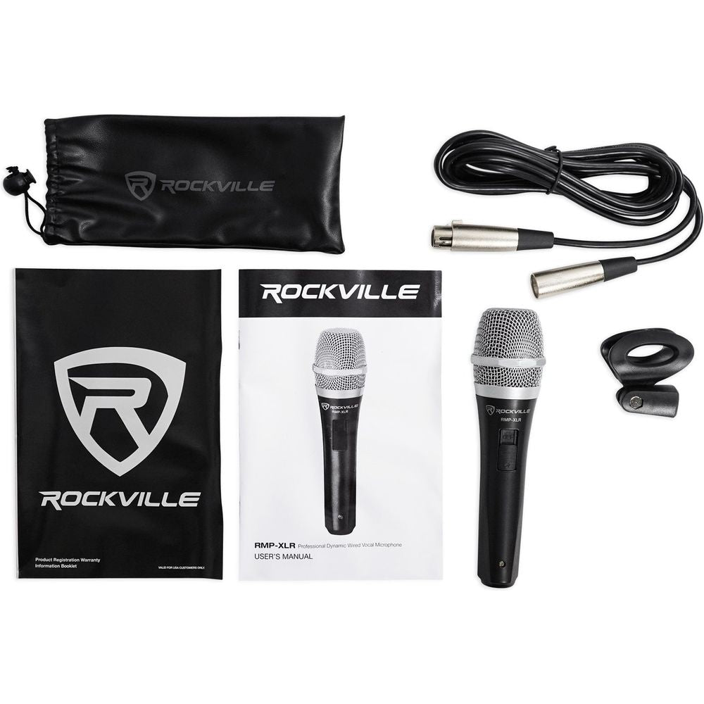 RMP‑XLR 2-Pack + Tripod Boom Stands 2-Pack Bundle