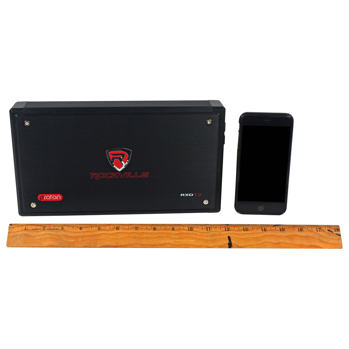 Rockville RXD-T2 2400w 2-Channel Amplifier+Amp Kit For Can-Am Maverick ATV/UTV