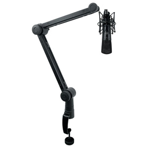 Warm Audio WA-87 R2 Black FET Studio Condenser Recording Microphone+Pro Boom Arm