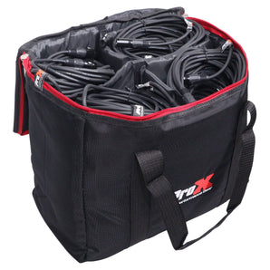 ProX XB-250 MK2 Padded Accessory Utility Black Bag For Lights, Cables & Cameras