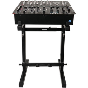 Rockville Portable Adjustable Mixer Stand Compatible with Rane Sixty-Four Serato DJ Mixer