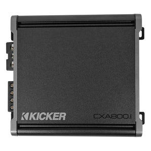 KICKER 46CXA8001 CXA800.1 800 Watt Mono Class D Car Amplifier Amp+Bass Knob
