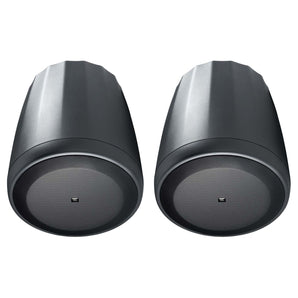 (2) JBL Control 65 P/T 5.25" 60w Black Pendant Speakers For Restaurant/Bar/Cafe
