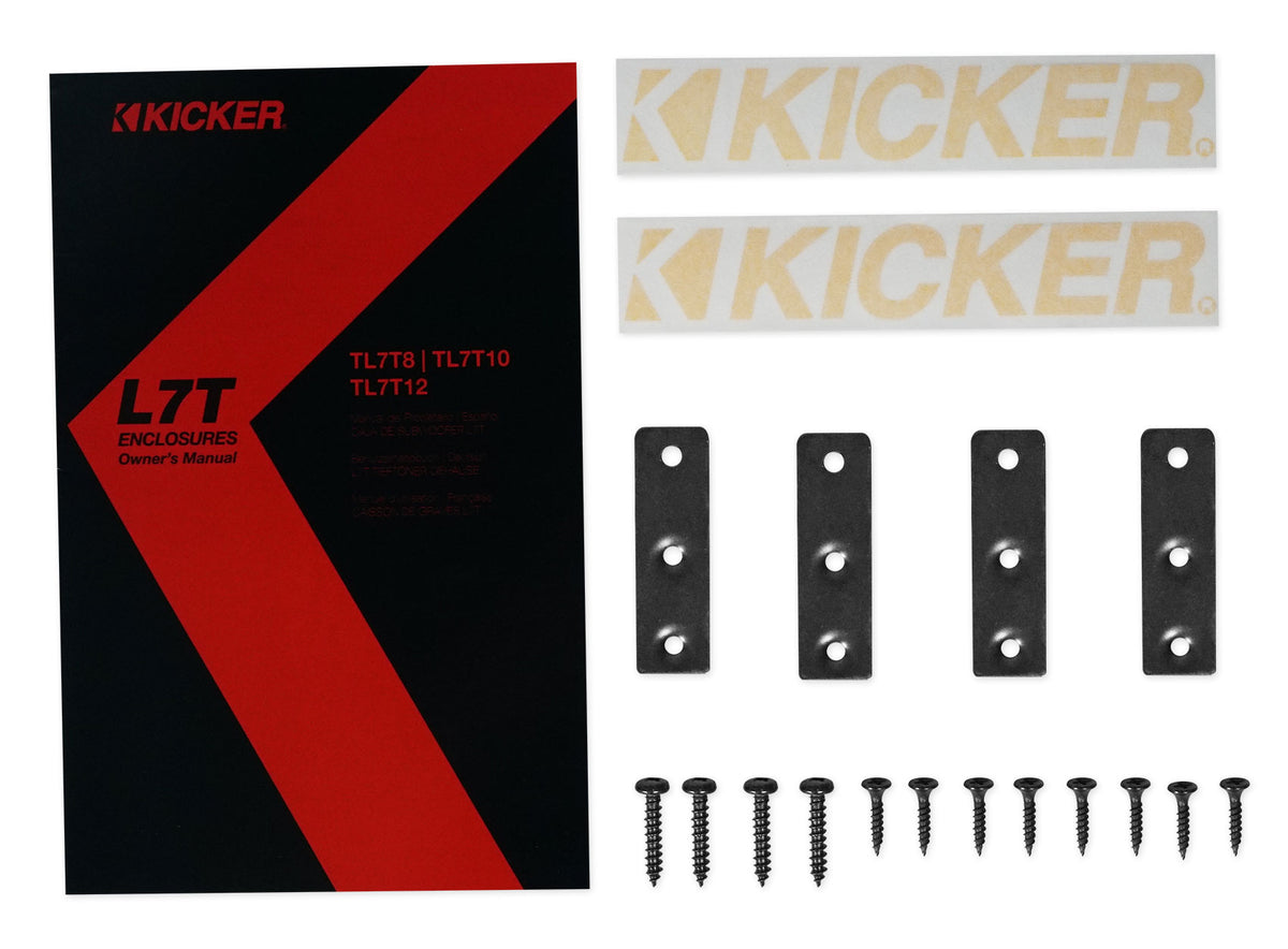 TL7T122 12" Loaded Solo-Baric Subwoofer, Amplifier & Wire Kit