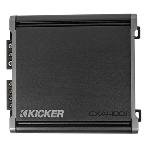 KICKER 46CXA4001T CXA400.1 400w Mono Class D Car Audio Amplifier Amp+Bass Knob