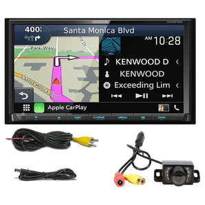 Kenwood DNR876S 6.8" DVD Navigation System Receiver+Carplay+Android Auto+Camera