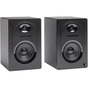Pair Samson M50 5" Gaming Twitch Streaming Computer Speakers Monitors