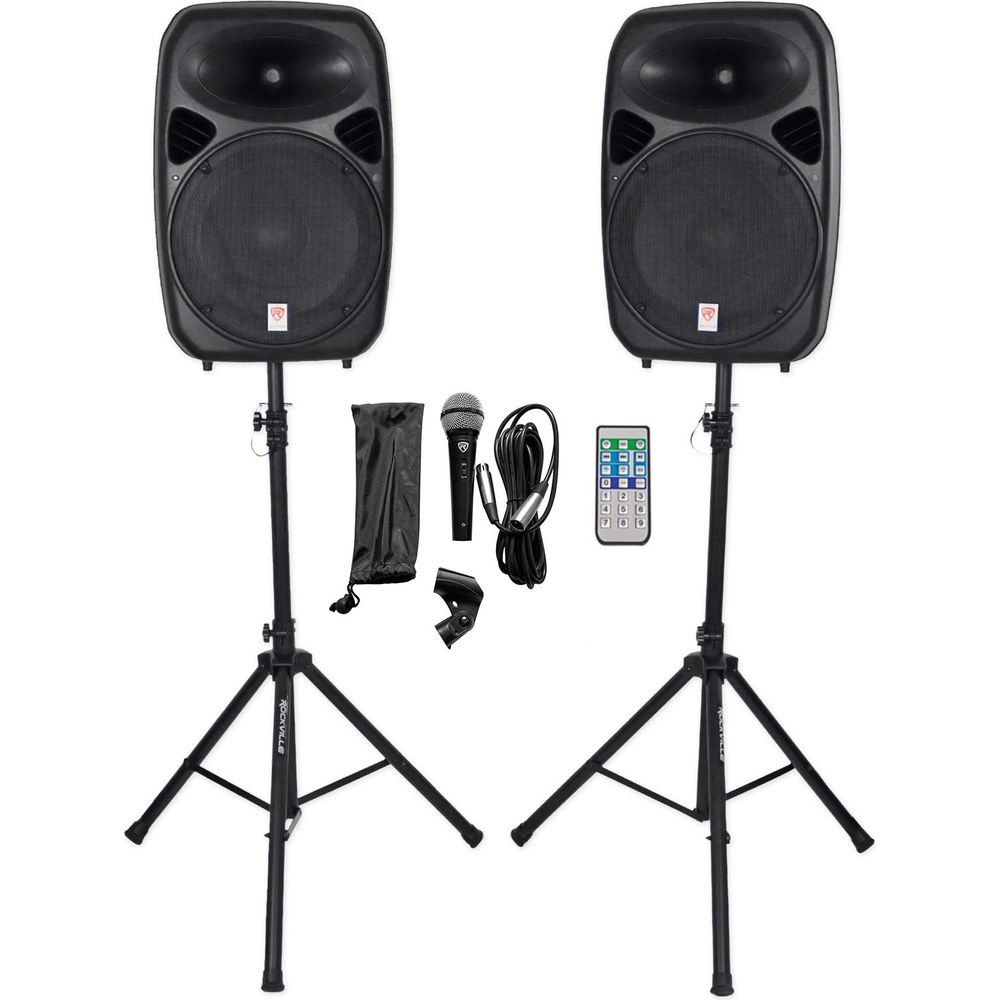 RPG152K Dual 15" System + ROCKBOOTH DJ Facade Bundle