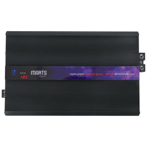 Marts Digital MXB 8000 1 OHM 8000w RMS Mono Car Amplifier Class D Amp+Volt Meter