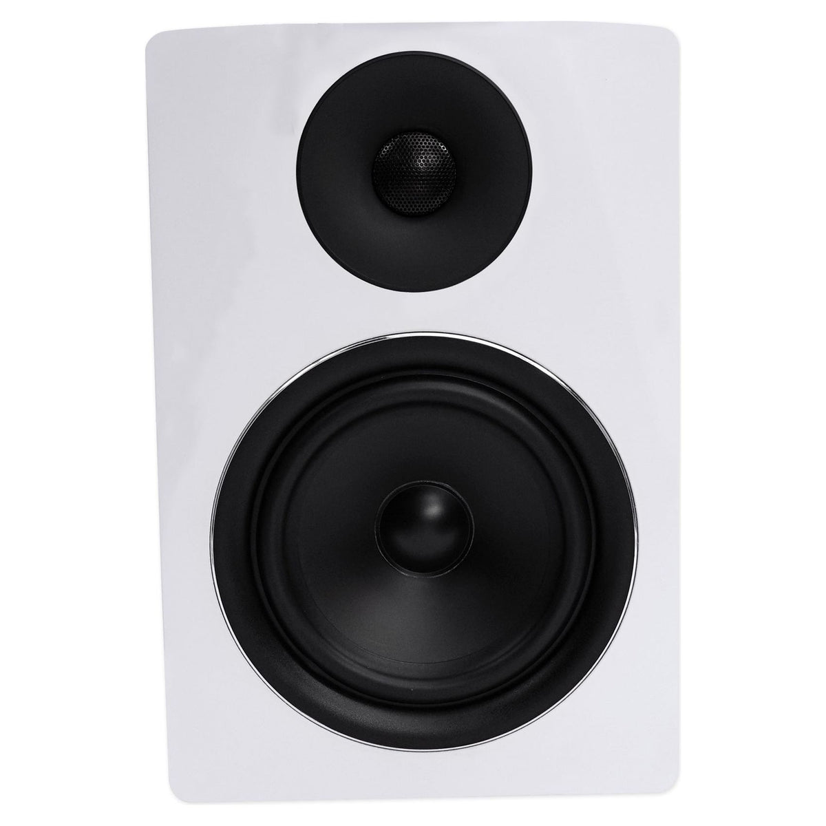 APM6W 6.5" 350 Watt USB Studio Monitor Speakers+Black 21" Stands