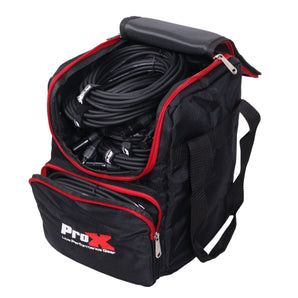 ProX XB-230 MK2 Padded Accessory Utility Black Bag For Lights, Cables & Cameras