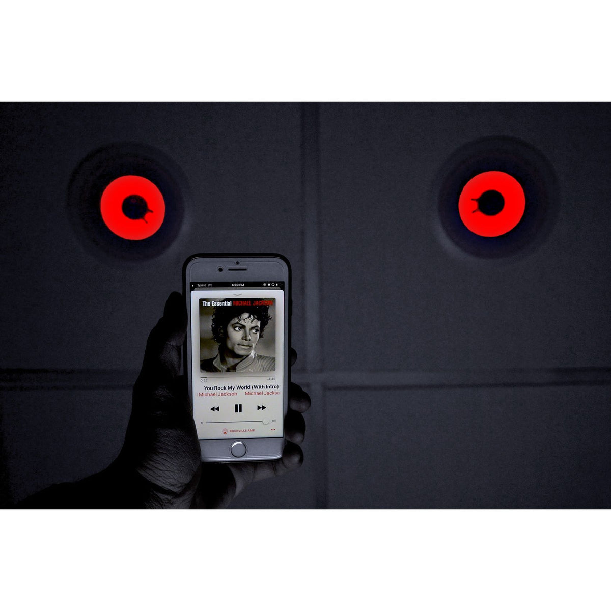 H12X500UBT 6-Zone Receiver + (12) 6.5 In Ceiling Speakers With Red LED