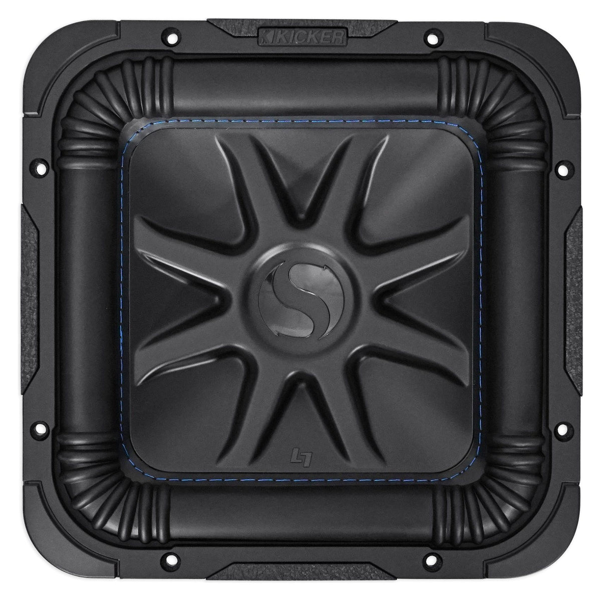 L7S102 10" 1200W Solobaric L7S Car Subwoofer with White LED Grille