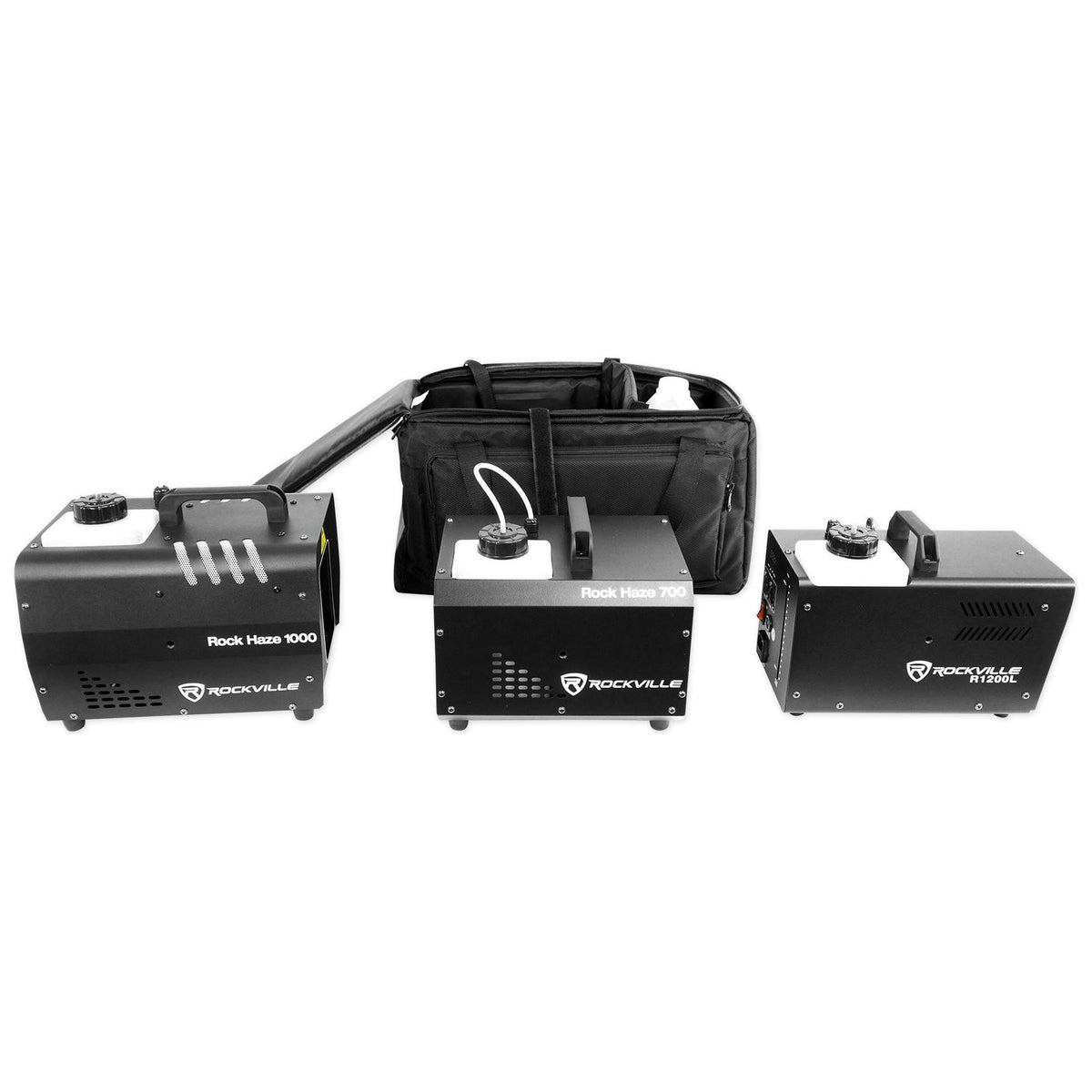 H1600 Hurricane 1600 DMX Fog Machine+Remote+Waterproof Carry Bag Case