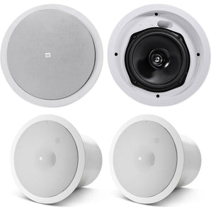 (2) JBL Control 26C 6.5" 150w In-Ceiling Home Theater Speakers+JBL Subwoofers