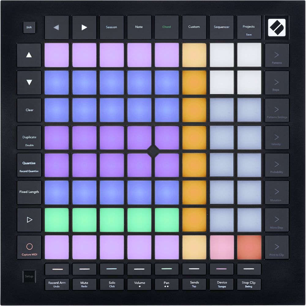 Launchpad Pro MK3 Grid Controller + RMC-XLR Microphone
