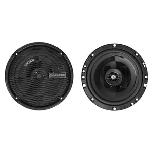 Pair Memphis Audio PRX60 6.75" 100 Watt Car Speakers+Rockmat Sound Deadening Kit