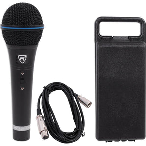 Rockville RMM-XLR Dynamic Cardioid Professional Metal Microphone W/10' XLR Cable