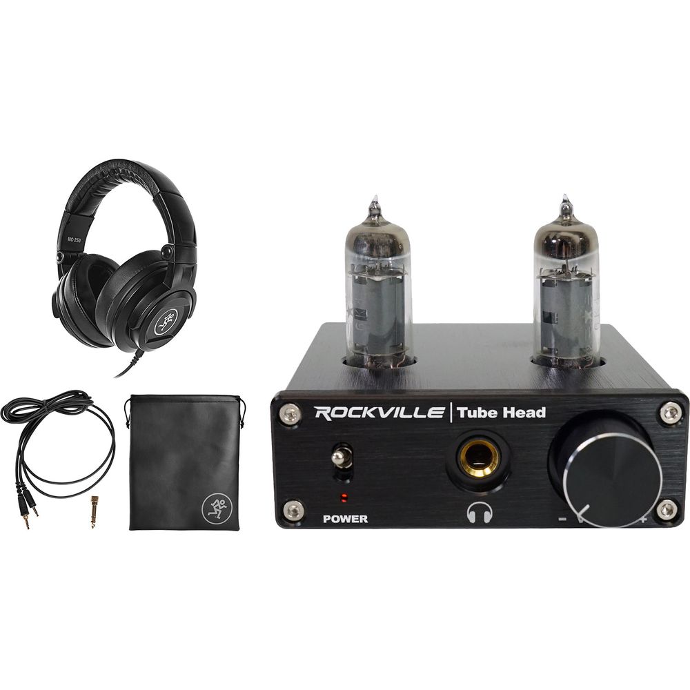 MC-250 Closed-Back Studio Monitoring Headphones+Tube Headphone Amp