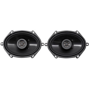 Hifonics 6x8" Front+Rear Factory Speaker Replacement Kit For 2004-06 Ford F-150