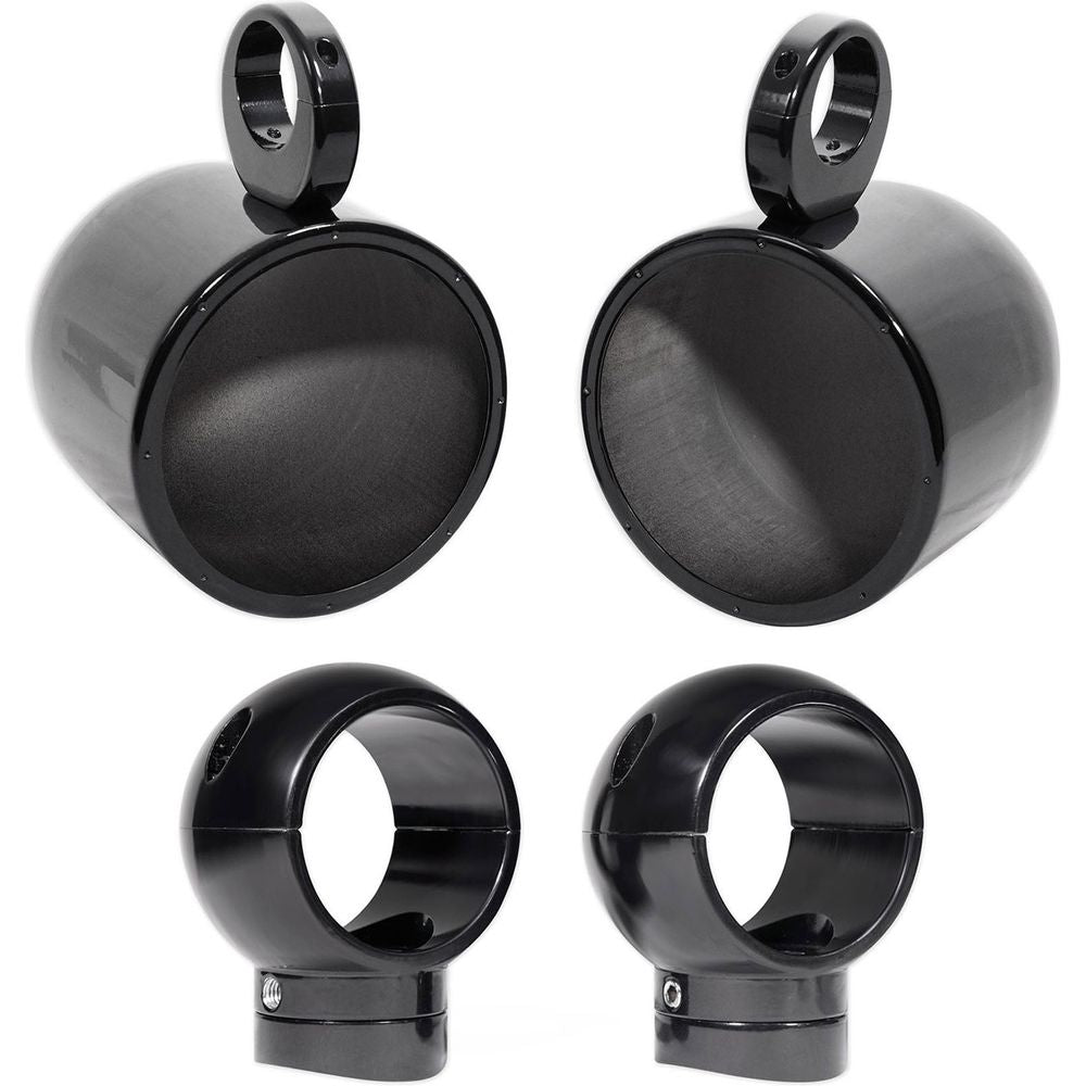 2 MAC80B 7.7" 360 Degree Swivel Marine Wakeboard Tower Speaker Pods