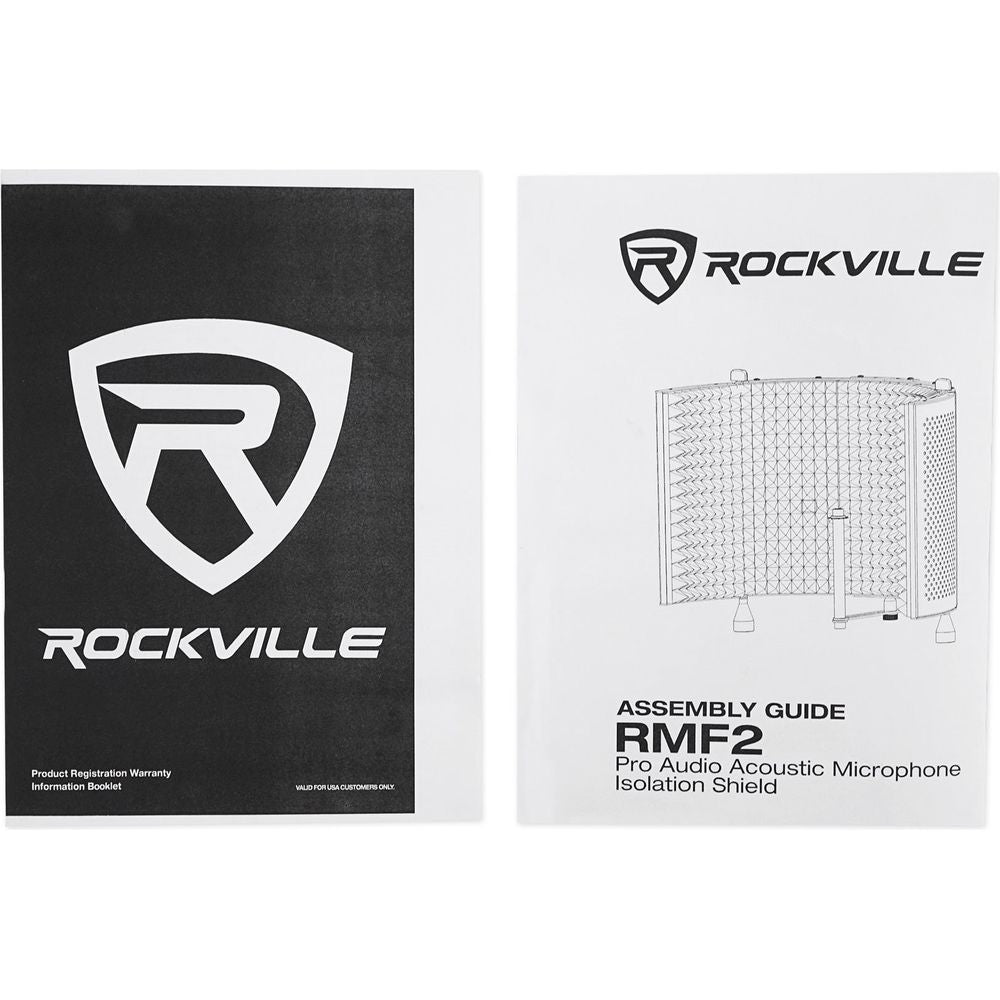 RockShield 3 Isolation Shield + RCM03 Mic + PRO-M50 Headphones Bundle