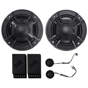Polk Audio DB5252 5.25" 600w Component Car/Marine//Motorcycle Speakers + Rockmat