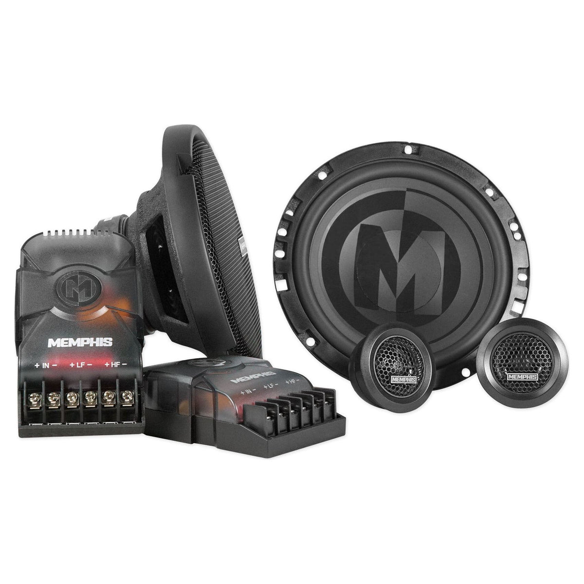 PRX60C Component Speakers + (2) Rock Everywhere Bluetooth Speakers