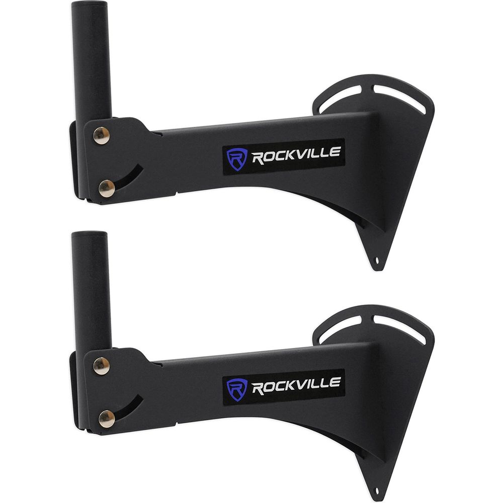 KPS10 10" Karaoke Speakers 2-Pack + RPW20 Mounts + RVSSA1 Adapters Bundle