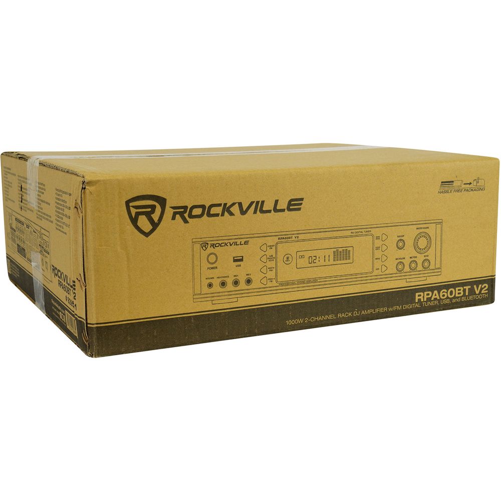 RPA60BT + 2-Pack + HC55 White In‑Ceiling Speakers Bundle