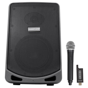 Samson 6" Portable Powered YouTube Karaoke Machine/System w/Mic+Laptop Stand