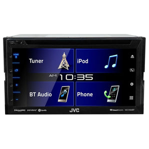 JVC KW-V350BT 6.2" Car DVD/Bluetooth Receiver Monitor w/iDatalink Maestro Ready